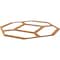 Ekena Millwork 66 56W x 66 56H x 38T Large Cameron Decorative Fretwork Wood Ceiling Panels, Cherry CELW67X67X0375CAMCH - alternate 7